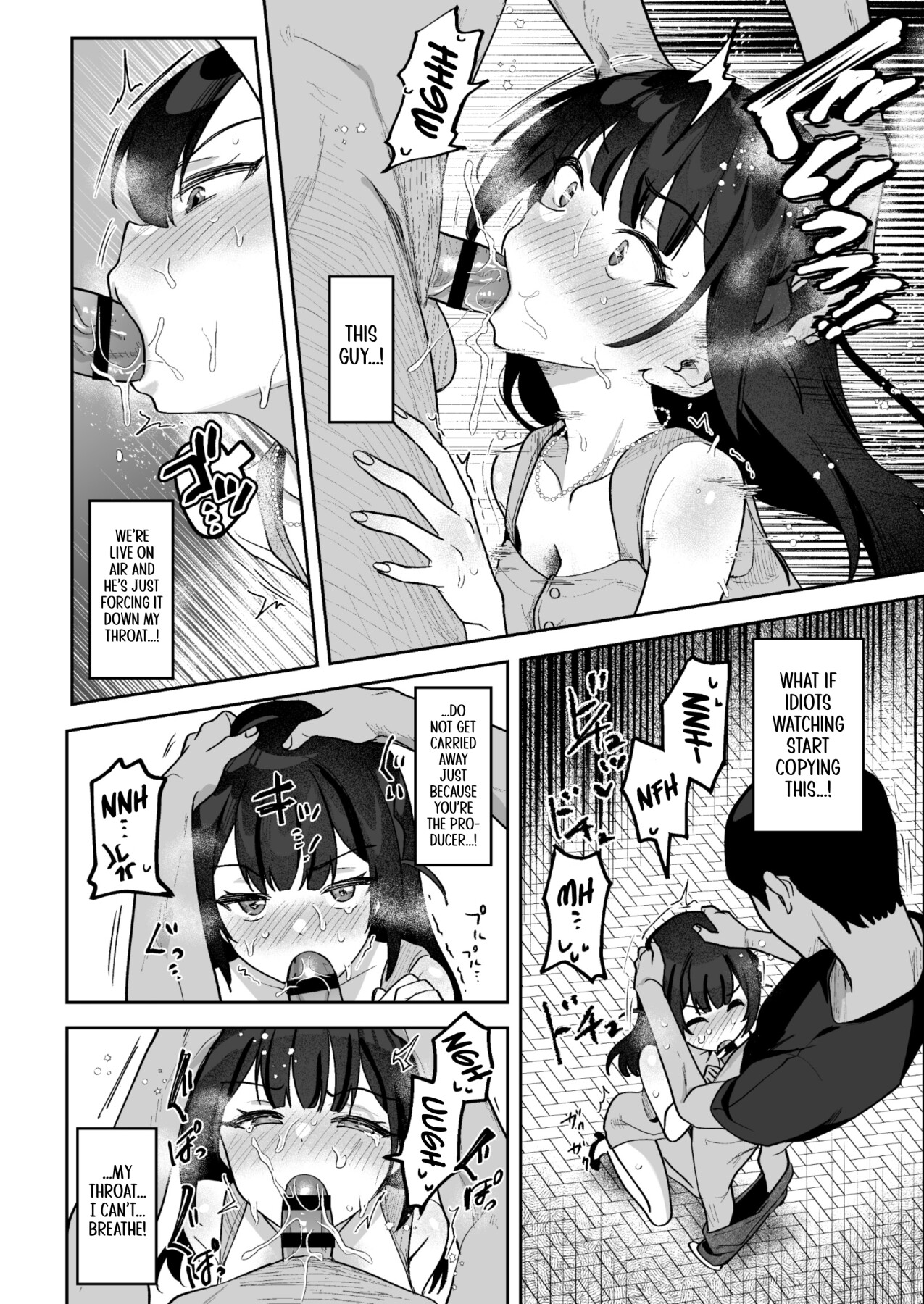 Hentai Manga Comic-Mue-Chan, Penis Gourmet Reporter-Read-43